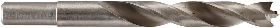 wolfcraft Wood Twist Drill Bit, HSS, diameter 14 mm I 7252000 I For drilling into very hard woods, Silver