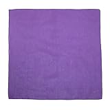 CTM Cotton Solid Color Bandanas