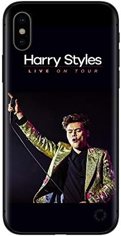 XUHAHASJK Phone Case/One Direction Tattoos Harry Styles Phone Cases For Coque Iphone 5S Se 6 6S 7 7Plus 8 8 Plus X Soft Black Silicone Cover