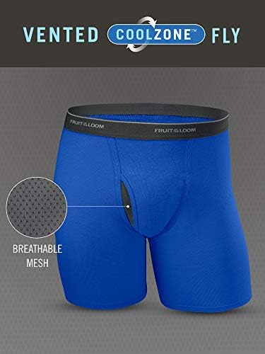 Fruit of the Loom Men's Coolzone Boxer Briefs (Assorted Colors)