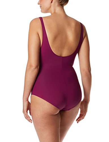 Ultrasport Basic Damen Shortcut Bauchweg Badeanzug Tessa, figurformend, maximal bequem, mit Shape-Funktion, perfekt für… – Bild 3