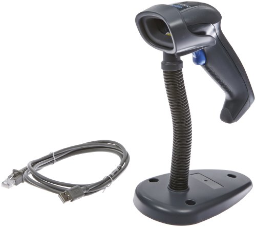 Datalogic Scanning QD2330-BKK1S QuickScan L QD2330, Kit, USB, Laser Scanner, Stand Standard-QD20-BK and USB Cable 90A052044, Black (Pack of 3)