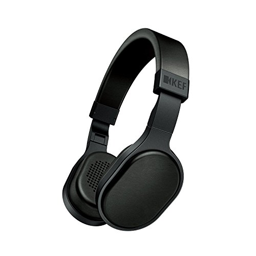 KEF M500 Hi-Fi On-Ear Headphones - Black