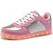 HengVanTong USB Charging 11 Colors LED Shoes, Light Up Flashing Fashion Sneakers for Mens & Womens, Pink 37