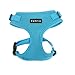 Authentic Puppia RiteFit Harness with Adjustable Neck, Sky Blue, Small