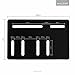 MALOUF Bed Frame Headboard Bracket Modification Plate Vertical Modi, Set of 2, Standard, Black