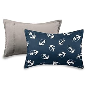 Tropical Beach Nautical Sea Anchor Comforter Set Queen Size Cover Comforter Set Cover All Season Soft and Comfortable… 41cLTiMW3vL