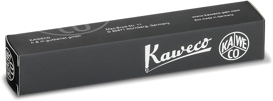 Kaweco CLASSIC SPORT Fountain Pen White with Gold-Plated Steel Nib and Iridium Tip for Ink Cartridges I Sport Fountain Pen 13 cm I Nib: M (Medium) - Image 4