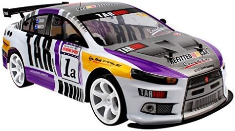 Remote Control Car, RC Car Stunt Car Toy Lucoo 1/10 /70km/h 2.4G High Racing Monster Truck RC Vehicle Sport Racing Model High Speed Car Electric Toy Car Gift for Kids Adults (Purple Plus)