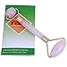Rose Quartz Facial Roller – Anti-Aging Face Skin Massager – Double End Rolling Skincare Beauty Tool for Smoothing, Brightening, Tightening, Firming Wrinkles, Fine Lines