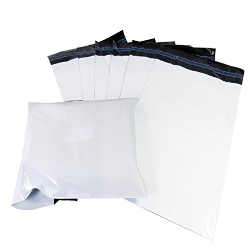 Triplast 10 x 14-Inch Plastic Mailing Postal Bag - White (Pack of 500)
