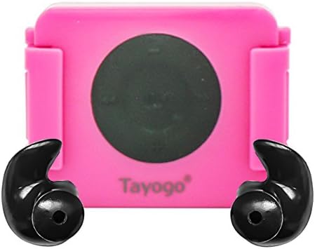 TayogoiPod Shuffle Case, iPod Shuffle 4th Generation 100% Waterproof Case for Swimming, Surfing, Boating, Running, etc.-Pink
