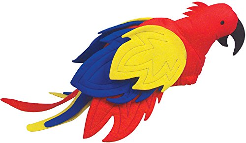 Adult Parrot Plush Costumes - Private Island Coral Reefer Band Parrothead