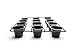 Fox Run 4756 Linking Mini Popover Pan, Carbon Steel, Non-Stick, 12-Cups