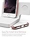 iPhone 8 Case, iPhone 7 Case, Vena [Mirage][Chrome] Dock-Friendly Slim Fit Hard Case Cover for Apple iPhone 8 / iPhone 7 (4.7