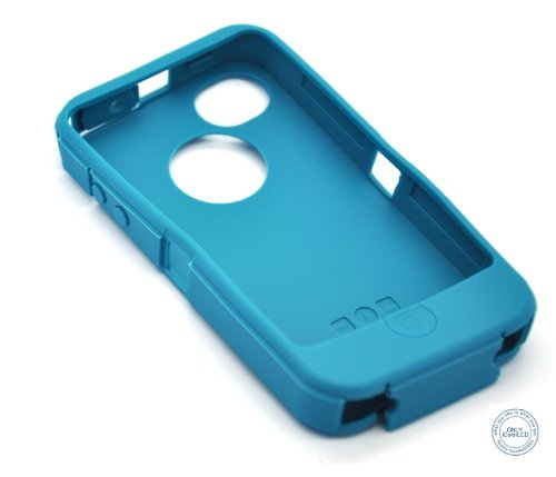 Replacement Silicone Skin For iphone 4/4s Otterbox Defender case / Teal Sport, Fitness, Training, Health, Exercise Gear, Shape UP