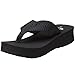 Nomad Pancho Black EVA Thong mid-Wedge