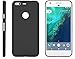Minimal Case Compatible with Google Pixel (Solid Black)