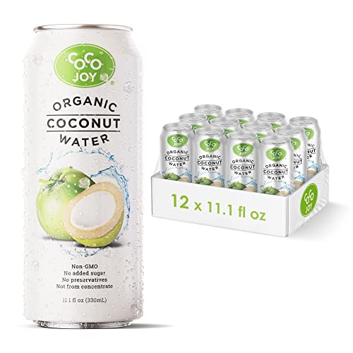 CoCo Joy All Organic Coconut Water, Natural and Fresh, NutrientRich