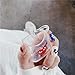 Soft TPU Clear Transparent Case for Apple AirPods 1 2 AirPods1 AirPods2 Coke Cola 3D Charm Keychain Hook Cool Fun Special Fashion Kids Teens Boys Men Guys