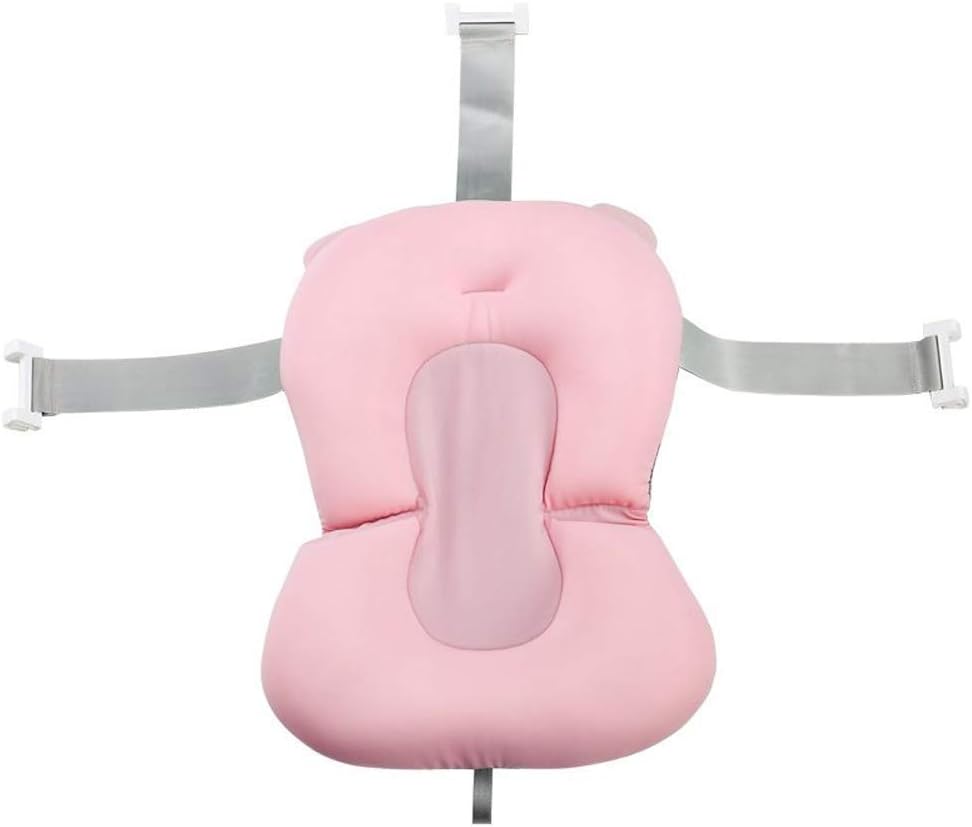 Guajave Baby Infant Bath Tub Pad Anti-slip Air Cushion Floating Soft Seat Pad