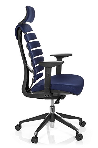 HJH-Office-Sedia-da-UfficioSedia-Girevole-Ergo-Line-II-PRO-Blu