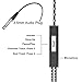 In Ear Earphones, Tonicstar Wired Headphones with Microphone Clear Stereo Sound High Compatibility with Phone Tablet Computer MP3 Player