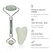 Emerald’s Jade Roller, Vitamin C 20% Face Serum, Gua Sha Massage Tool, FREE Dry Brushing Body Brush - Improves Fine Lines, Wrinkles, Age Spots, Dry Skin, Dark Under Eye Circles, Blood Circulation