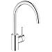 Grohe 32665001 Concetto Single-Handle Pull-Down High Arc Kitchen Faucet, 1.75 GPM, Starlight Chrome