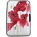 BFL RFID Credit Card Holder for Women or Men, Theft Proof Credit Card Holder, Slim Design Fits in Pocket (Flower)