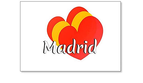 Bandera nacional de España (Europa) con inscripción en el ...