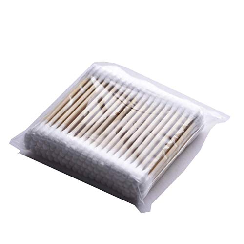 PandaHome, 100 ct Cotton Swabs, Double Tipped Cotton Connect with 2.9" woonden handle for Cleaning Eyes, Ear, Keyboard, Fingernail, Bathtub and Gun (1 bag 100ct) - Thumbnail 4