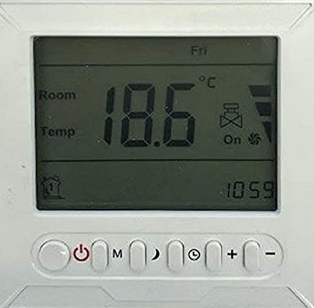 Bidex Electric Towel Rail/Radiator 7 Day Programmable Timer & Room Thermostat for Electric Towel Rails & Radiators