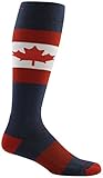 Darn Tough Merino Wool Ski O Canada Over-the-Calf Cushion Sock - Men's