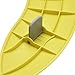 Iserlohn Portable Travel Potty seat with Carry Bag, Lightweight Folding Potty Training Seat Covers for Baby, Kids and Toddlers, Yellow