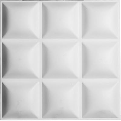 Ekena Millwork WP20X20CLWH 19 5/8"W x 19 5/8"H Classic EnduraWall Decorative 3D Wall Panel, White