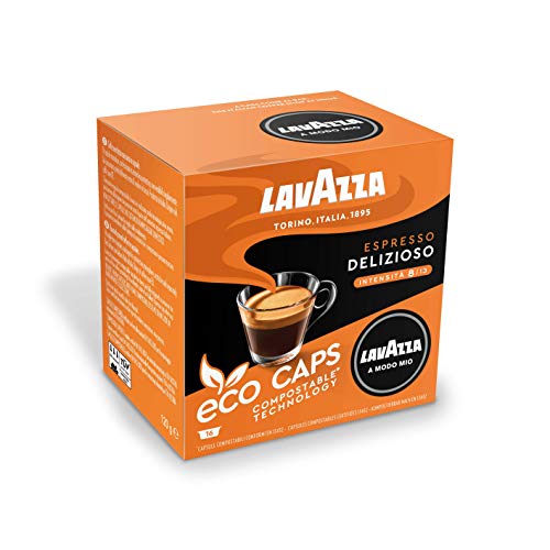 Lavazza A Modo Mio Espresso Delizioso, Kaffee, Kaffeekapseln, Arabica, 64 Kapseln – Bild 3