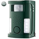 PestZilla Powerful Electronic Animal & Pest Repeller – Scares Away All Pests and Animals - Outdoor/Indoor Pest Control - Motion Activated [UPGRADED VERSION]