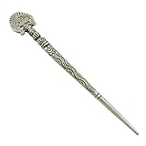 Silver Oxidized Metal Hair Stick Pin Indian Bun Pins Hair Accessories For Women