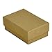 Kraft Cotton Filled Jewelry Packaging Gift Boxes #21 - Pack of 100