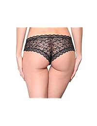 to Live bragas tipo short de encaje y puntilla, paquete de 5, para mujer