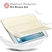 MoKo Case Fit iPad Pro 9.7 - Slim Lightweight Smart Shell Stand Cover with Translucent Frosted Back Protector Fit Apple iPad Pro 9.7 Inch 2016 Release Tablet, Gold (with Auto Wake/Sleep)