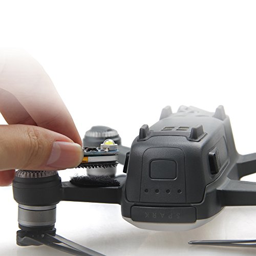 RCstyle Cree LED White Strobe Light for Compatible with DJI Mavic 2 Pro/Zoom/Air/Pro Platinum/Spark/Phantom 2/3/4(2 pcs) - Thumbnail 3