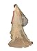ASA Bridal Cathedral Long Drop Veil for Bridal with Sheer Organza Ribbon