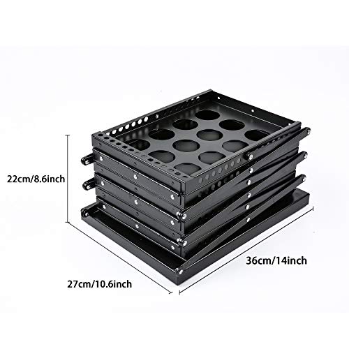 Polmart Brochure Magazine Catalog Literature Display Rack - 6 Pockets