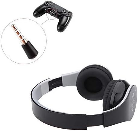 HAHAP Bluetooth Headphones Over Ear,Kinganda Wireless Bluetooth Headsets with Receiver USB for PS4 Game PC for PC/Cell Phones/TV