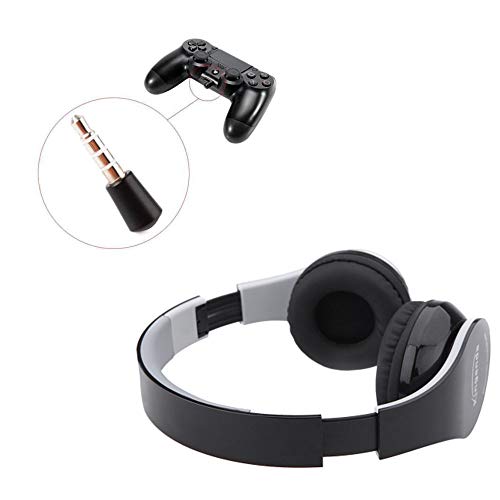 HAHAP Bluetooth Headphones Over Ear,Kinganda Wireless Bluetooth Headsets with Receiver USB for PS4 Game PC for PC/Cell Phones/TV