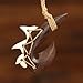SurferTiki Manu Makau (Shark Fish Hook) Maori Wooden Necklace w/3 Teeth Shark's Tooth Wood Necklace