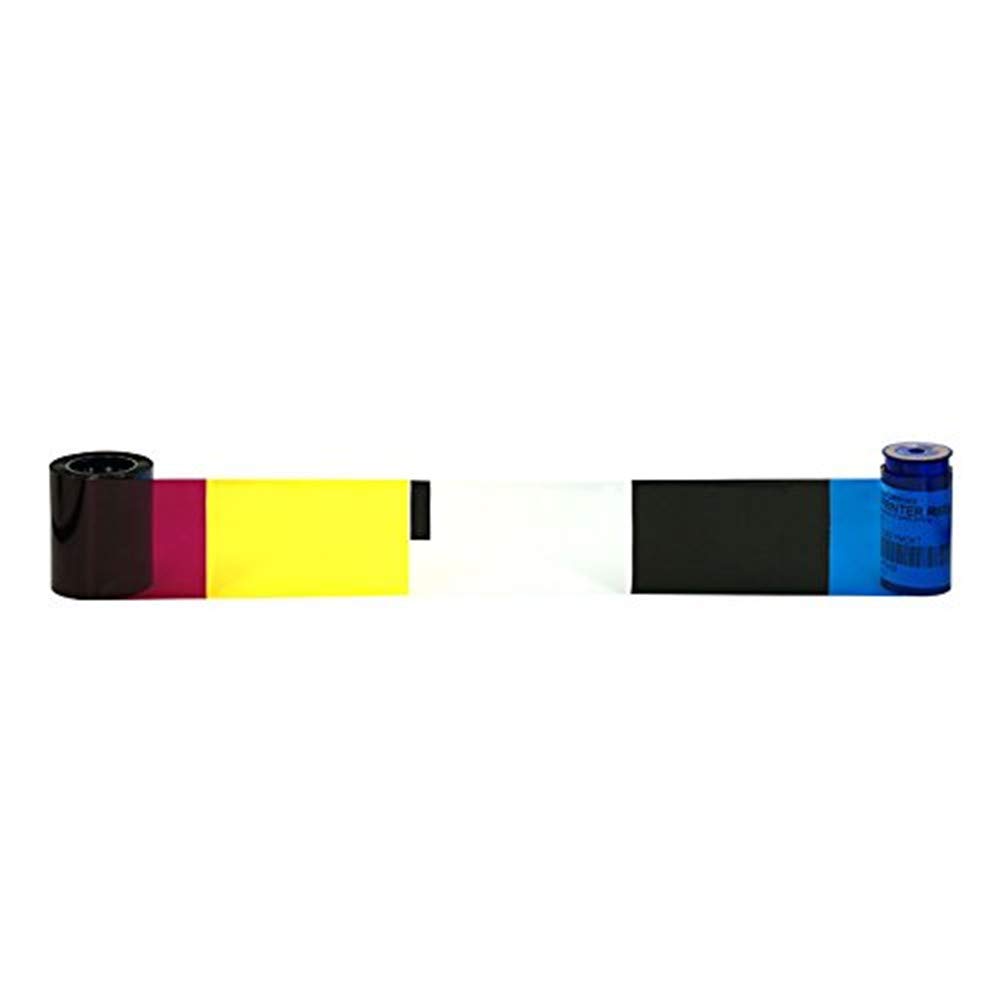 New 534000-002 Color Ribbon Tape Compatible for Datacard SD260 SD360 SP25 SP35 SP55 SP75 Plus Card Printers 534000-002 YMCKT Ribbon 250 Images