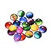 DROLE 100Pcs Printed Glass Dome Cabochons Gradient Color DIY Cabochon for Jewelry Making 12mm